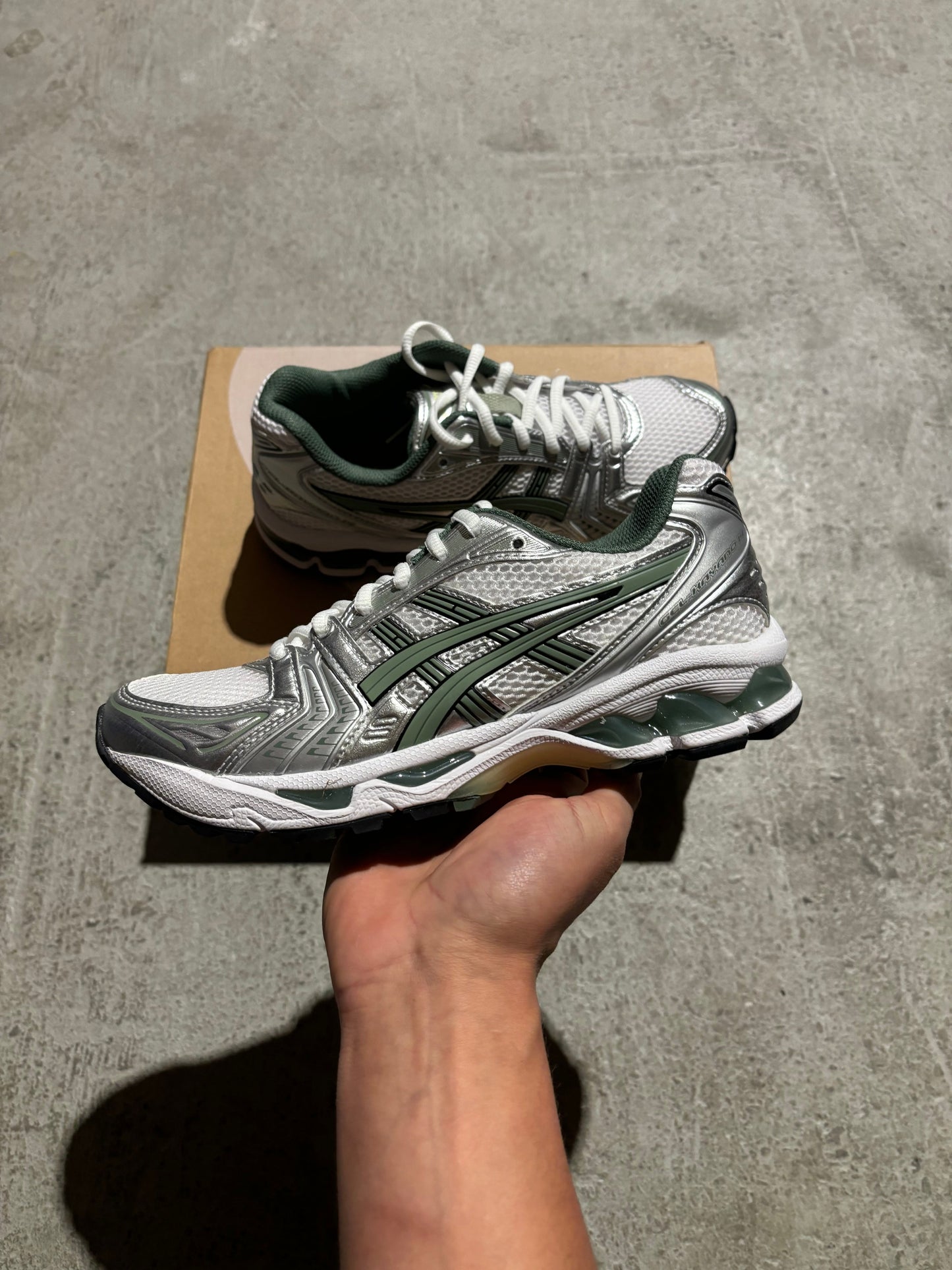 Asics Gel Kayano 14 White/Slate Grey