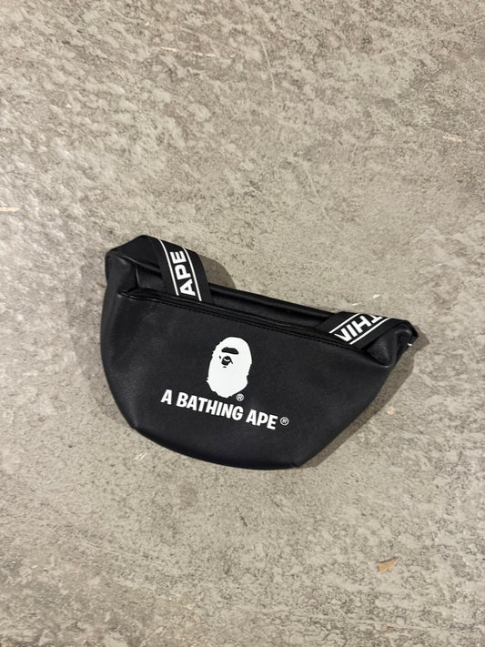 A Bathing Ape Waist Bag Black